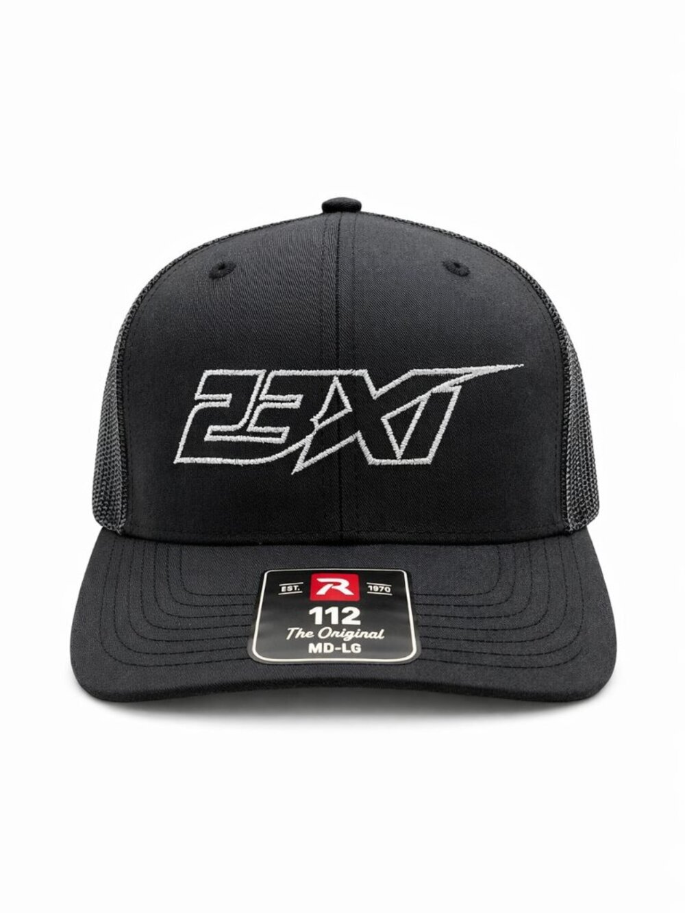 23XI Jordan Race Hamlin Wallace Embroidered Richardson 112 Mesh Snapback Hat